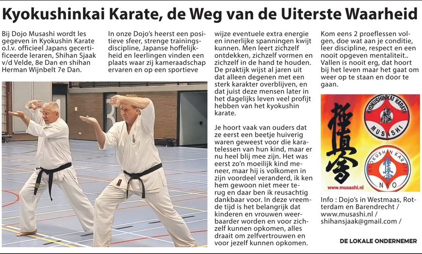 Image 4: Leer jezelf verdedigen met Kyokushin karate! Tot 67% korting