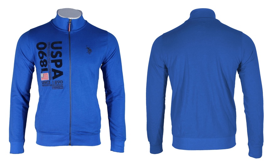 Image 2: US Polo Assn. Herren-Sweatjacke