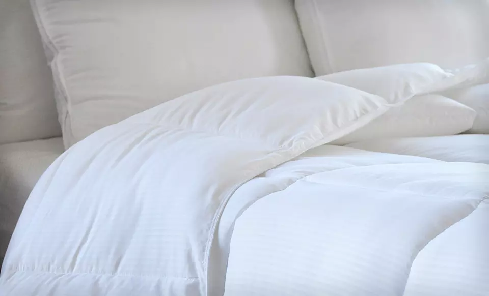 Natural Comfort Down or Down-Alternative Comforters (Up to 66% Off). Six Options Available. Free Shipping and Returns. - Second Medium