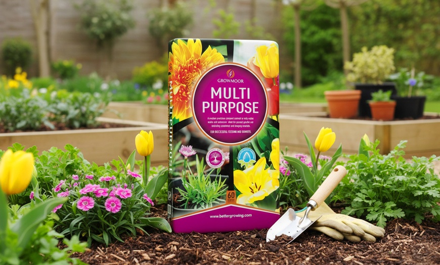 Image 1: Growmoor Multi-Purpose Compost 60 Litres