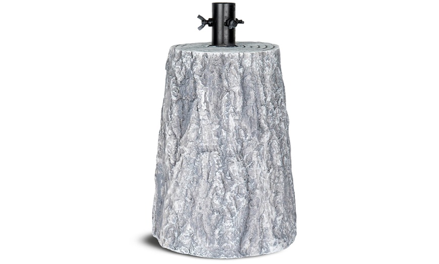 Image 3: Base tronco decorativa per albero di Natale