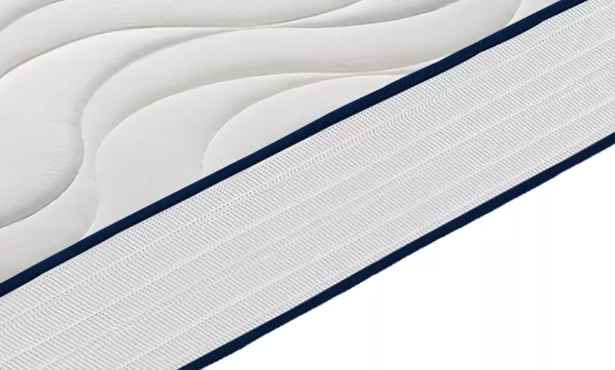 Image 3: Matelas massant et double confort avec zones différenciées