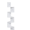 Image 2: 5-Tier Zigzag Corner Floating Shelf