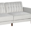 Image 4: HomCom Three Seater Sofa-Bed