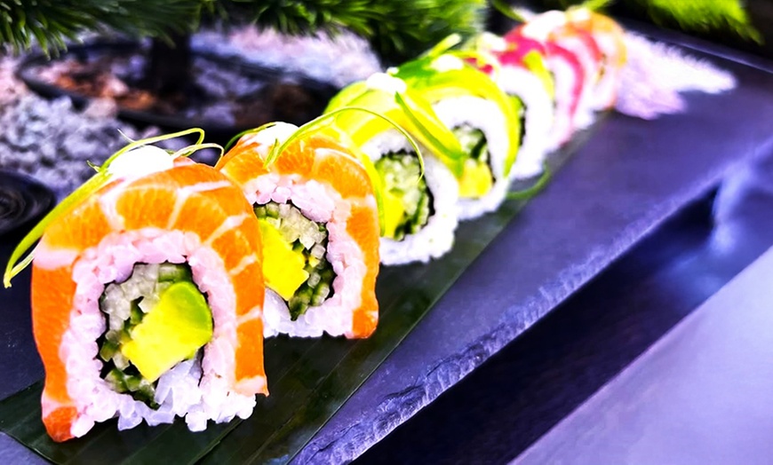 Image 4: 50% Off Fresh Sushi & Bubble Tea Meal Deal - Dine-In or Takeaway 