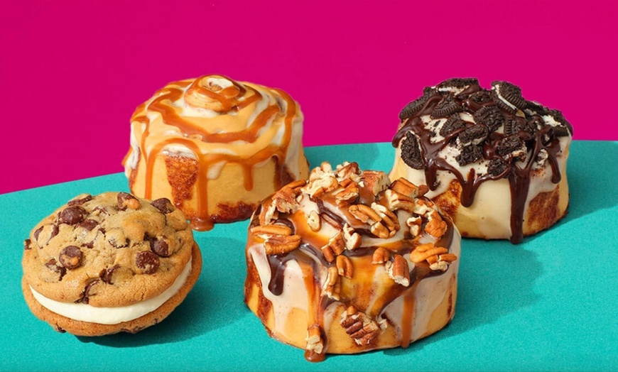 Image 3: Enjoy Cinnabon’s Cinnamon Rolls, Drinks, Sundaes or In-Store Credits