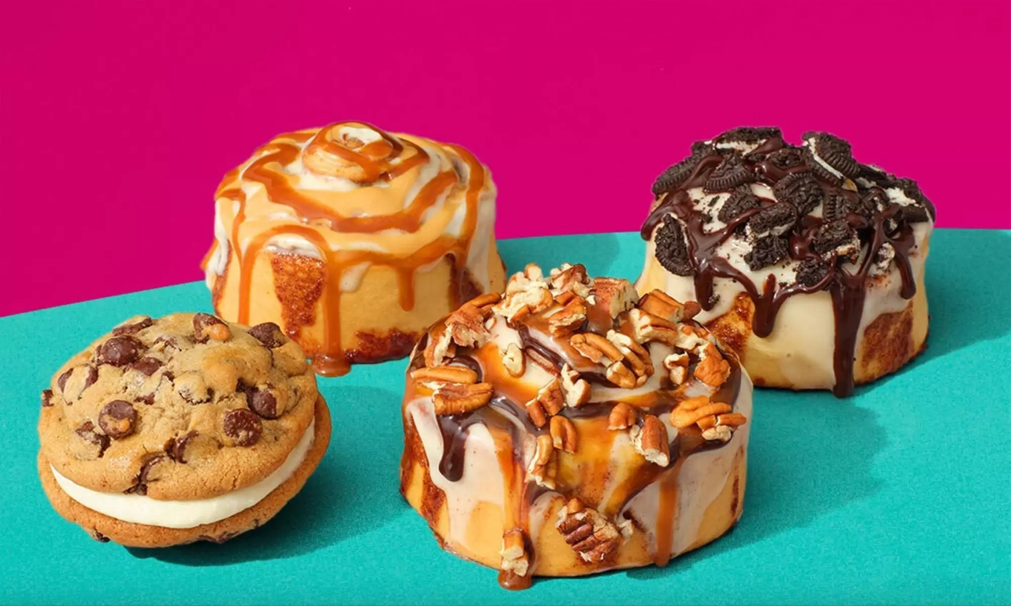 Enjoy Cinnabon’s Cinnamon Rolls, Drinks, Sundaes or In-Store Credits