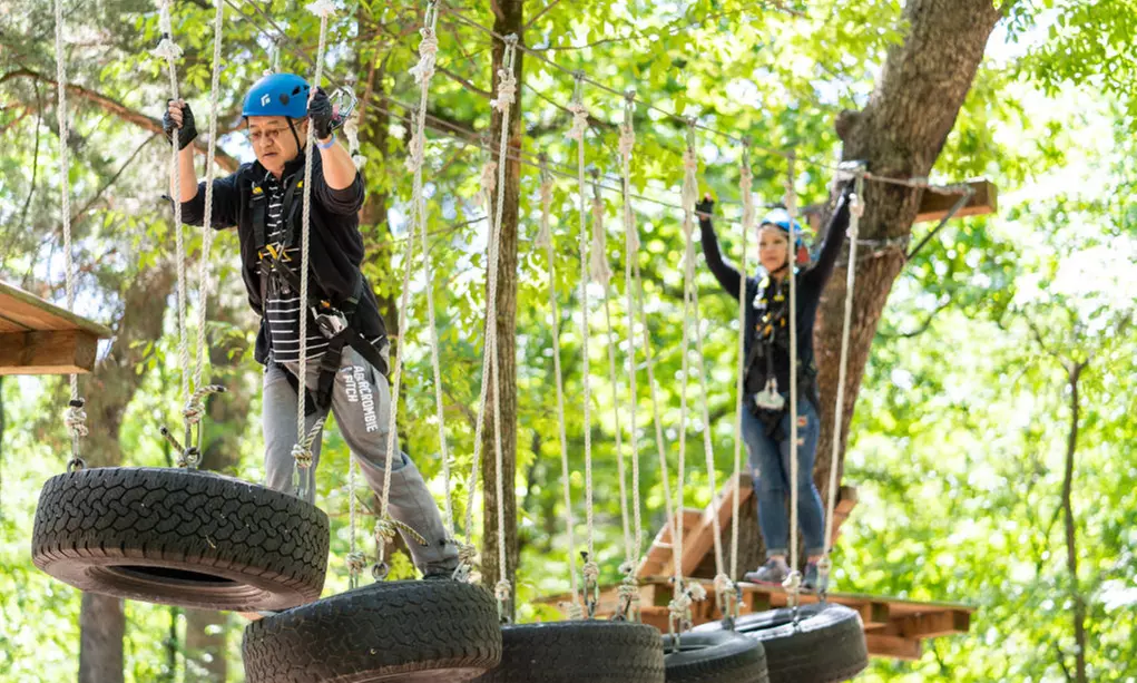 Up to 42% Off Aerial Adventure Park Experience: Trinity Forest