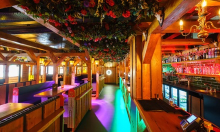 Choice of German Hot Dog Or Pizza with Beer or Wine for One - Barbaras Bier Haus