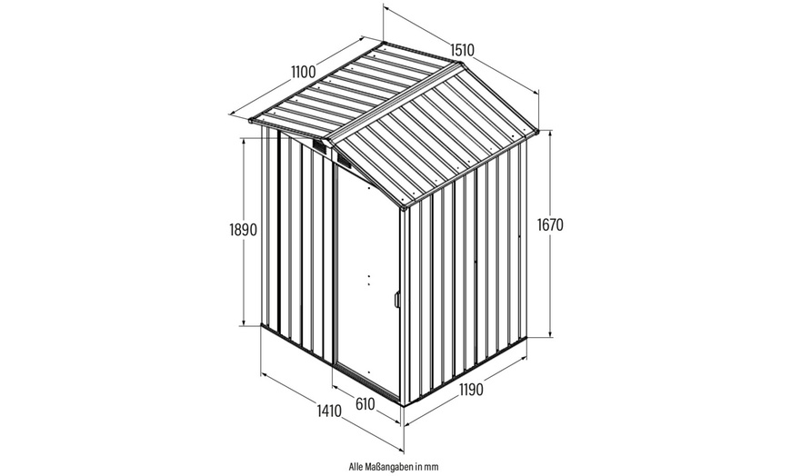 Image 16: Home Deluxe Geräteschuppen BOHIO