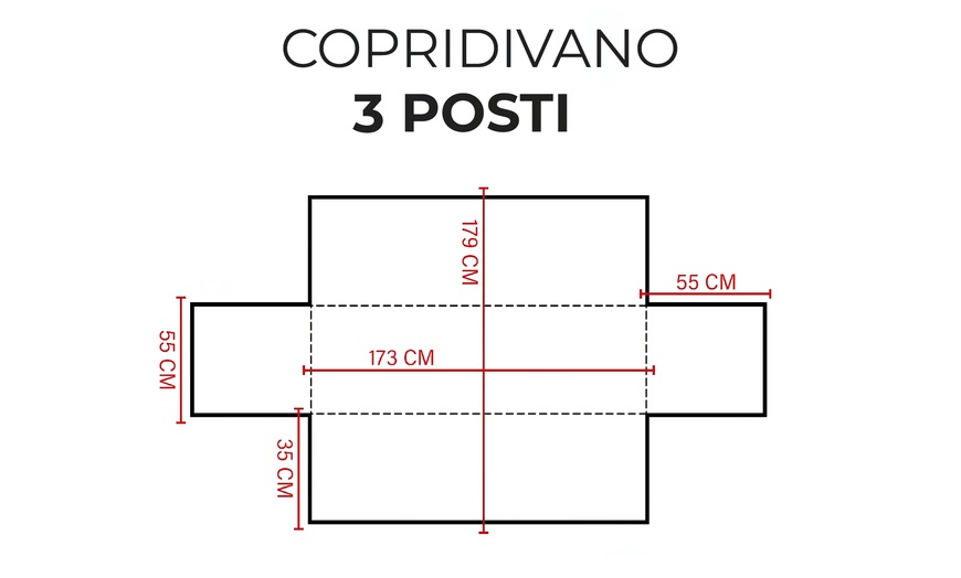 Image 39: Copridivano trapuntato antmacchia