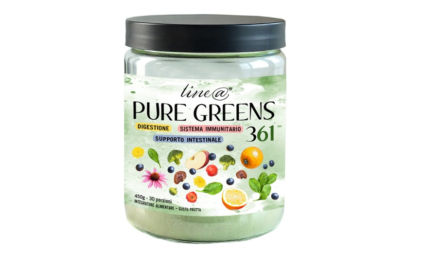 Image 2: Lineadiet Pure Greens voedingssupplementen 