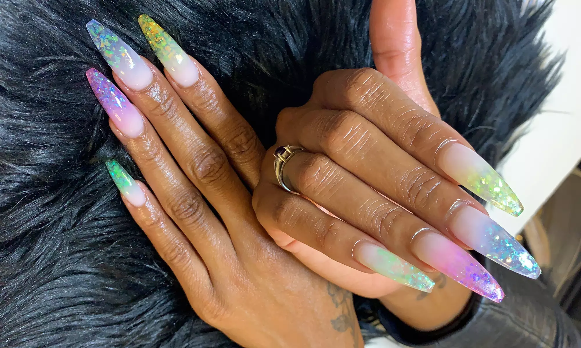 Gel X Nails with Designs or No-Chip Manicure with Optional Pedicure
