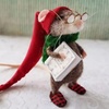 Image 4: DIY Christmas Needle-felted Mouse Decoration in Five Styles