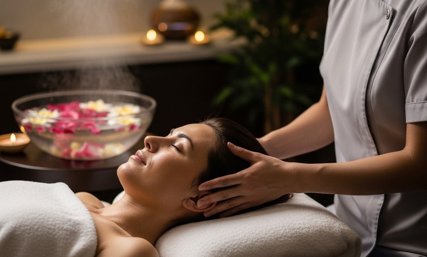 Image 3: 45- or 60-Min Scalp Massage with Foot, Hand, Neck & Shoulder Options