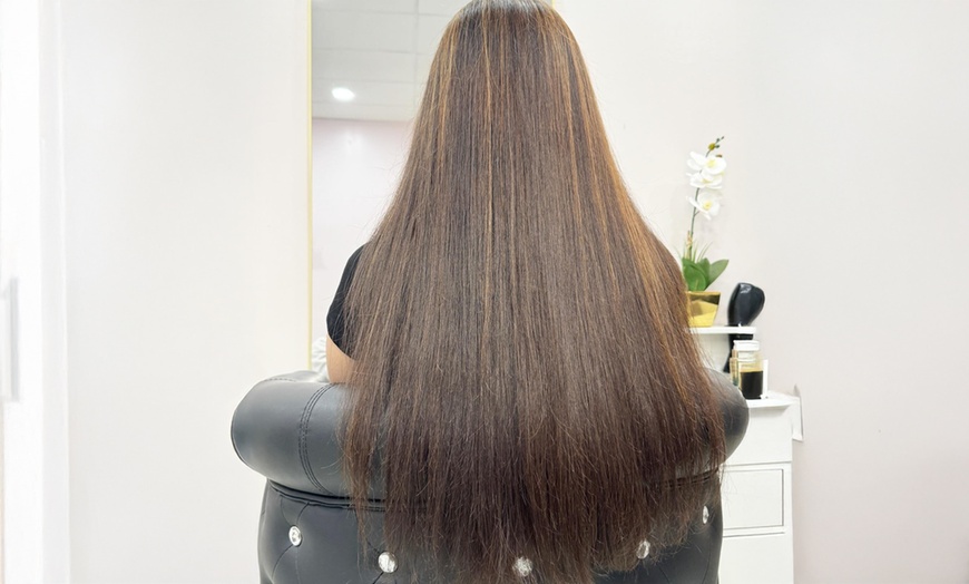Image 10: Haircut + Shampoo, Conditioning & Blow-dry + Choice of Hair Color 