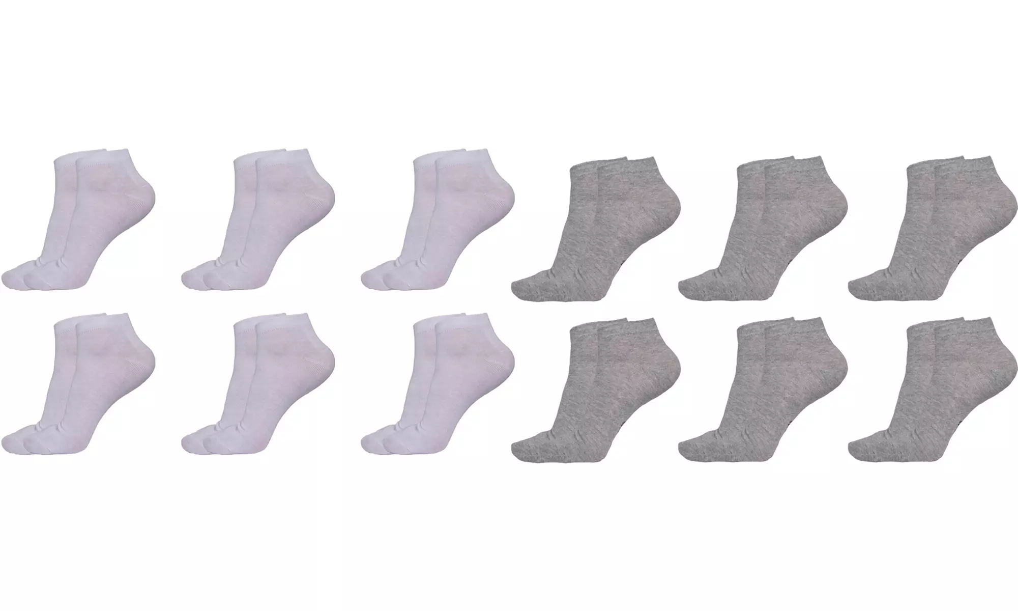 6, 12 o 24 calzini corti alla caviglia El Charro