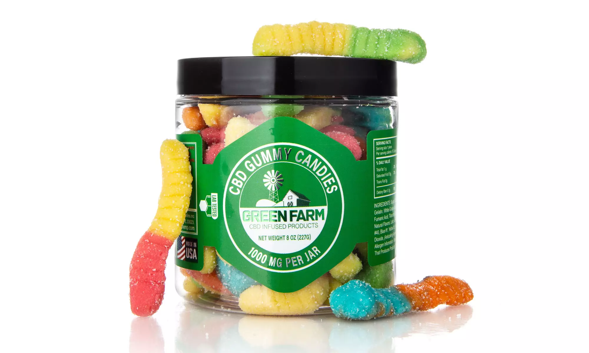 Green Farm Tasty Gummies for Sleep and Anxiety from Green Farm (500MG-5000MG)