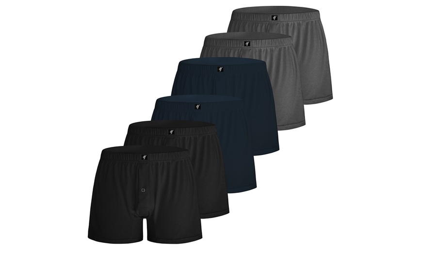 Image 4: 3 o 6 boxer da uomo De Fonseca in 100% cotone