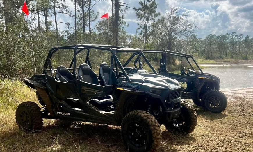 Image 6: 90 Min Guided Off-Road Mud or Trail Tours with ATVs & 2026 Polaris RZR