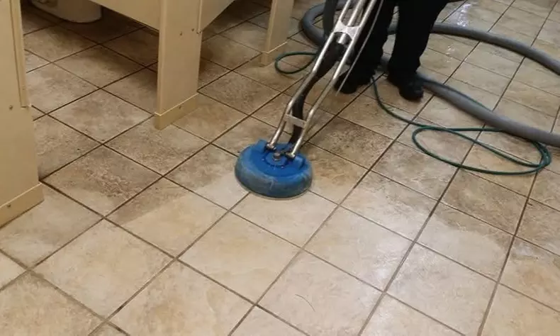 Experience all-natural tile cleaning for spaces up to 300sf with Zero Chem, offering savings of up to 60%  - Primary Image