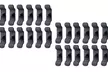 US 12-24 Pack Kitchen Appliances Cord Winder Rope Organizer Space Wrapper Hoder - Second Medium