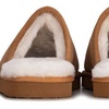 Image 7: Redfoot Men's Sheepskin Mule Slippers