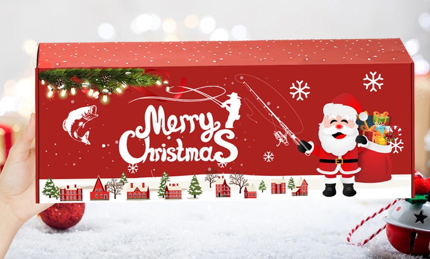 Image 1: Christmas Fishing Lures Gift Set for Anglers