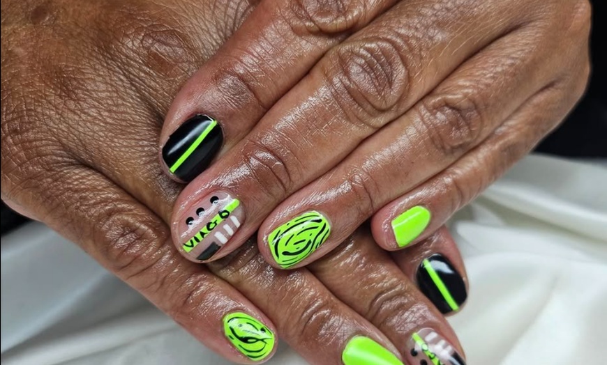 Image 3: Deluxe Manicure and Pedicure with Gel Polish, Sugar Scrub & Paraffin