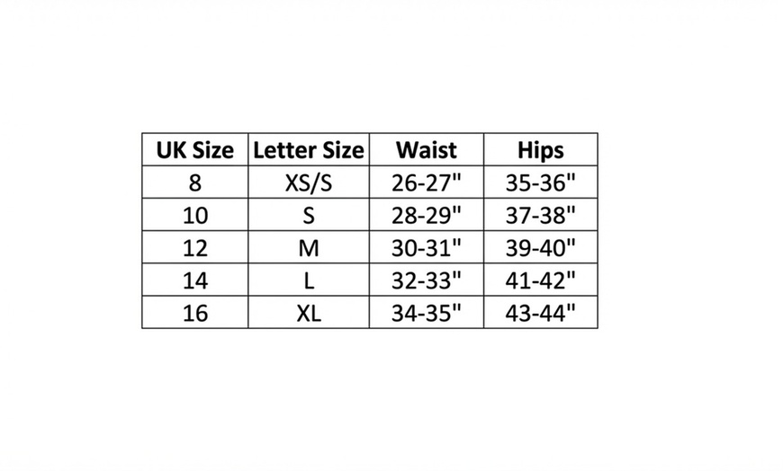 Image 9: Women’s High-Waist Textured Panel Leggings with 4-Way Stretch