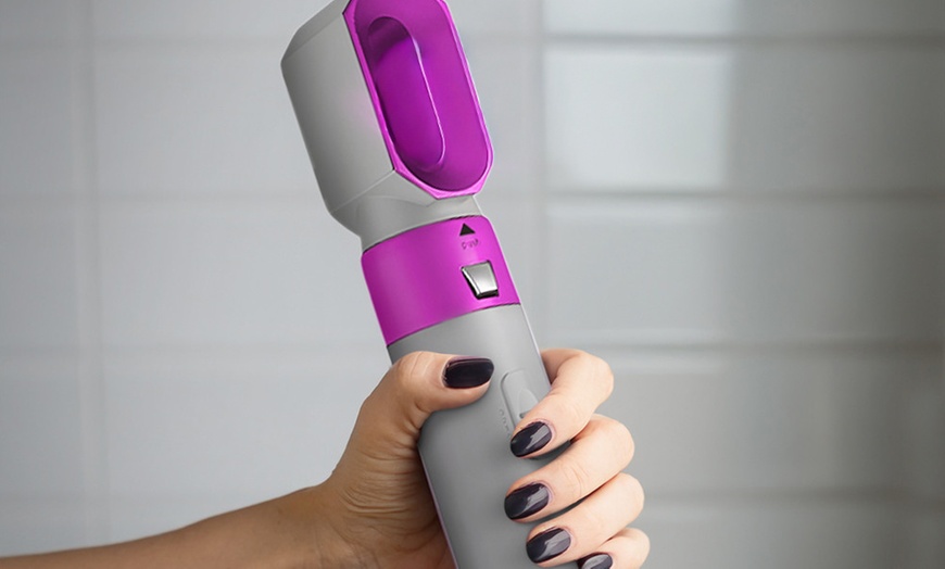 Image 1: Sèche-cheveux 5-en-1 avec accessoires de coiffure