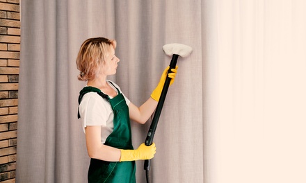 1 Piece Curtain Cleaning Upto 5 Square Meters - Mop Cleaning Services Co. L.L.C
