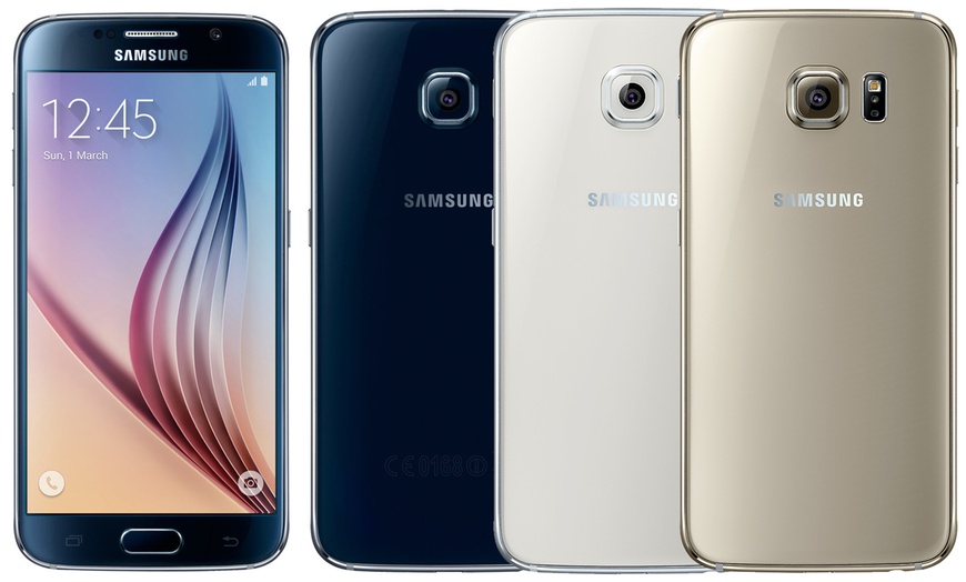 Image 1: Refurbished Samsung Galaxy S6