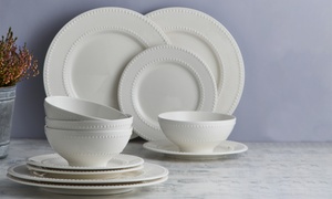 BLACK FRIDAY Price and Kensington 12-Piece Dottie Dinner Set