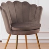 Image 24: Fauteuil coquillage en velours