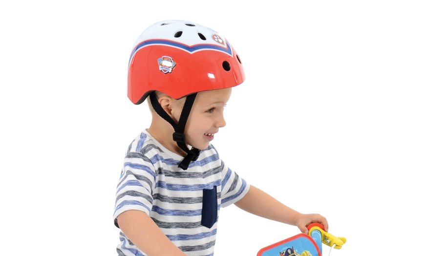 Image 3: Paw Patrol 12" Bike and Helmet