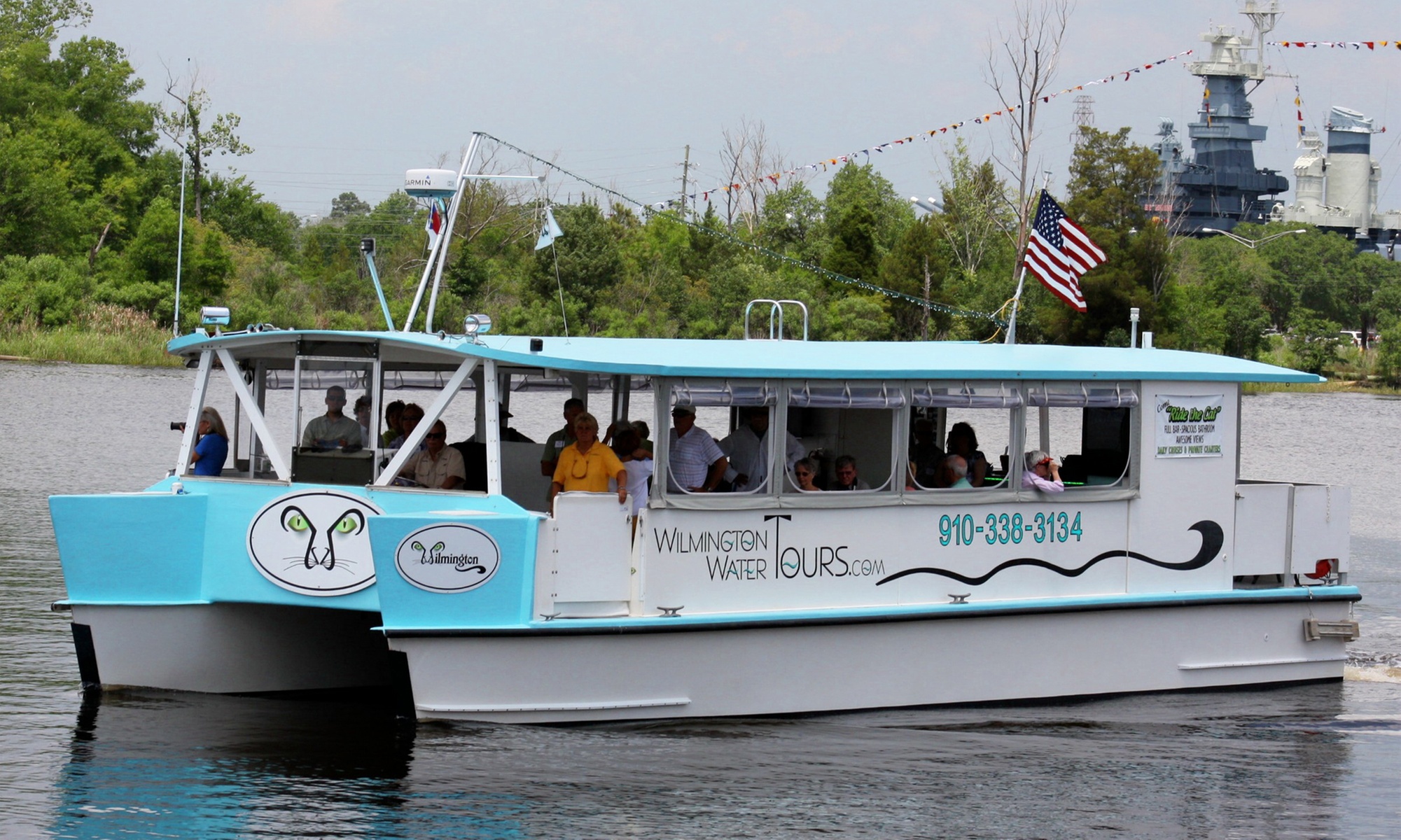 Scenic 50-Min Eagles Island Cruise for 1, 2, or 4 People