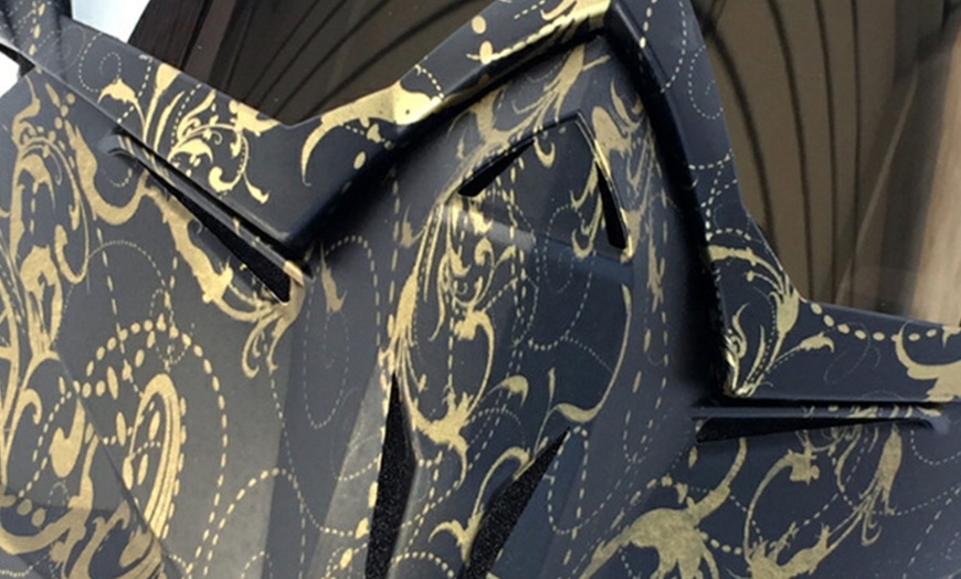 Image 6: Ski Face Mask with Sun Glasses