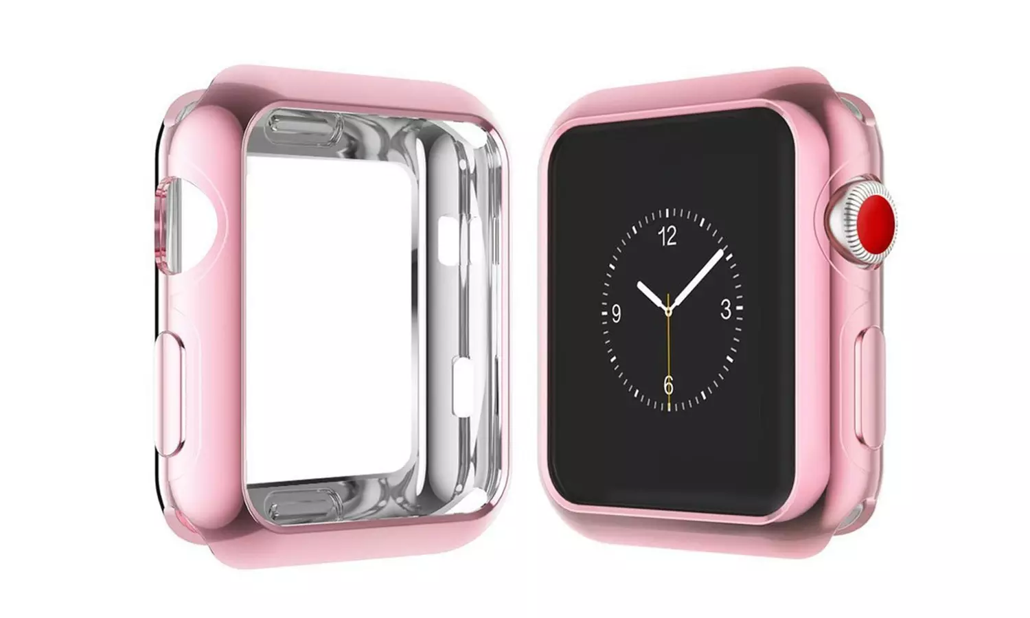Soft Flexible Anti-Scratch Resist Cover Protective Bumper Case for Apple Watch