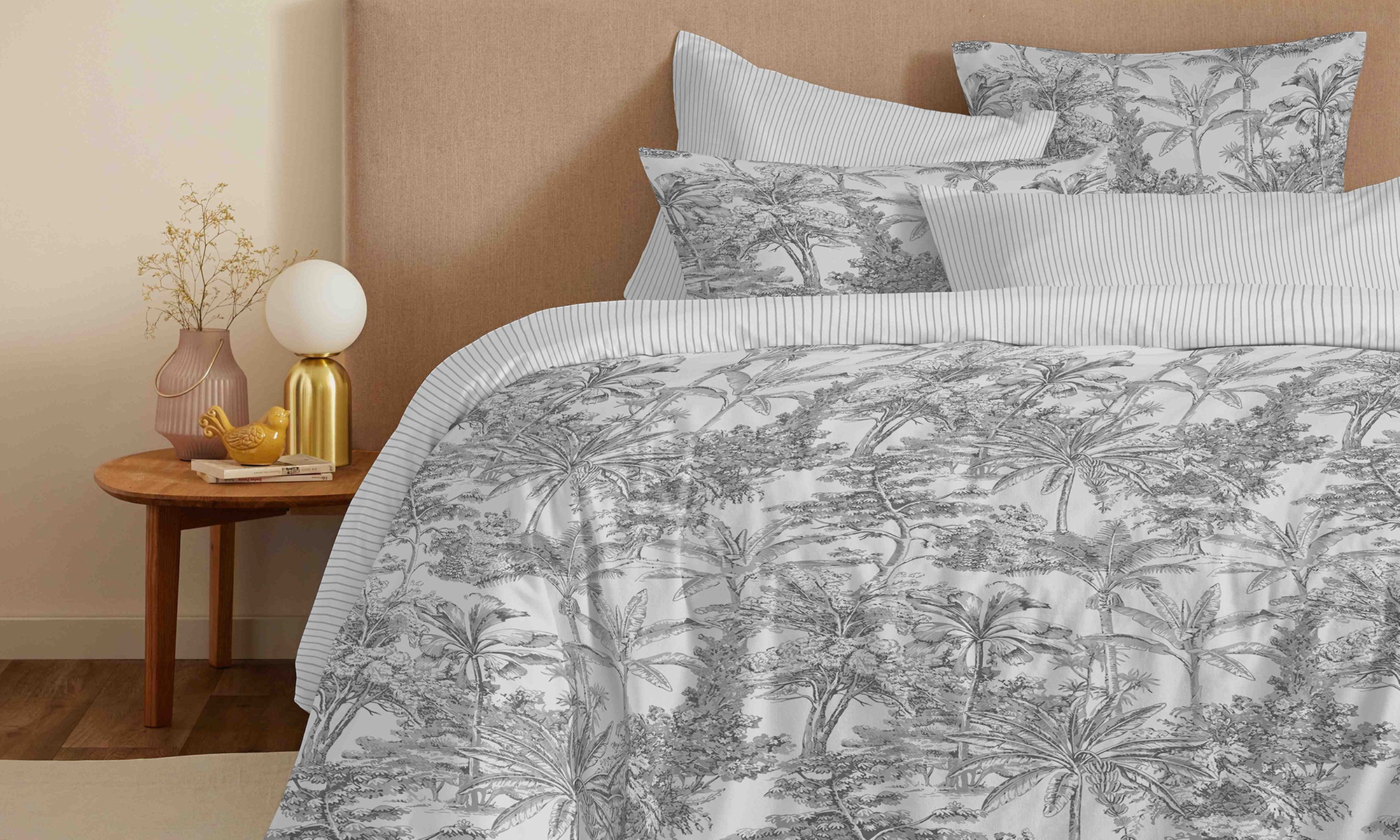 Pack complet de linge de lit, 4 ou 6 pièces, Univers Decor