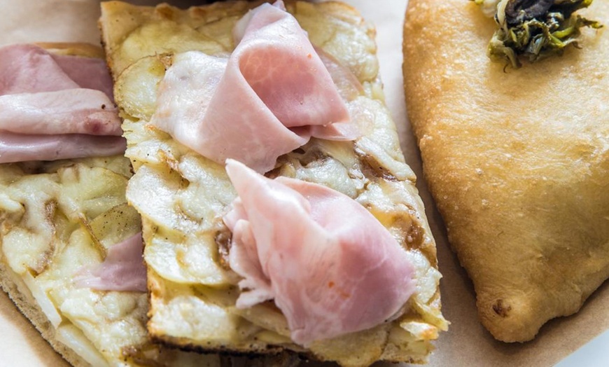 Image 2: Menú italiano para 2 con pizza, arancini, focaccia o rosticceria 