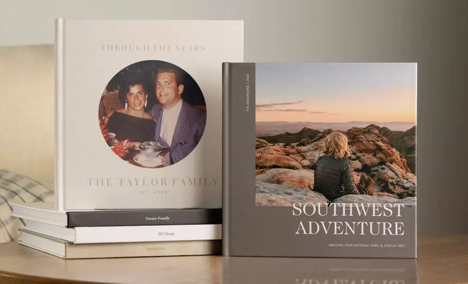 Shutterfly Custom 8"x8" Hardcover Photo Book with 20 Pages