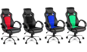 Racer Style PU Leather Gaming Chair