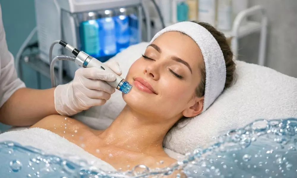 60 Min. Gesichtsbehandlung mit Aqua Facial oder Microneedling für 1 Person (bis zu 54% sparen) - Primary Image