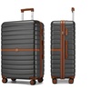 Image 30: Valise ou set 3 valises en ABS et PC avec design rayé Kono