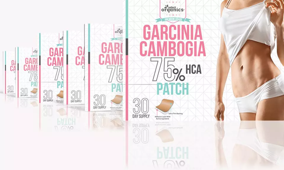 Select Organics Garcinia Cambogia Weight Loss Patches (1- 3- 6- or 9-Pack)