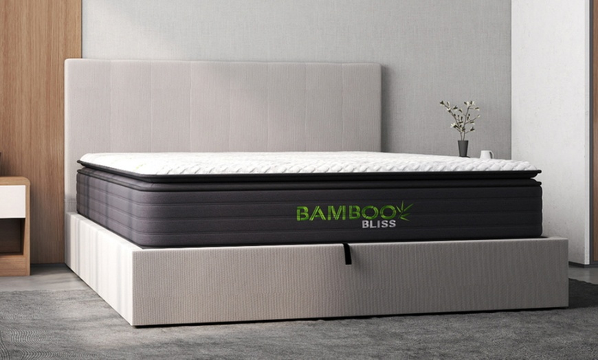 Image 3: Bamboo Bliss Comfort Pocket Spring & Memory Foam Mattress