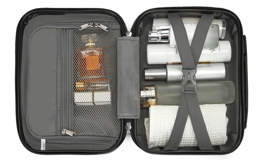 Image 16: KONO Hardshell Luggage Set with TSA Lock and 360° Spinner Wheels