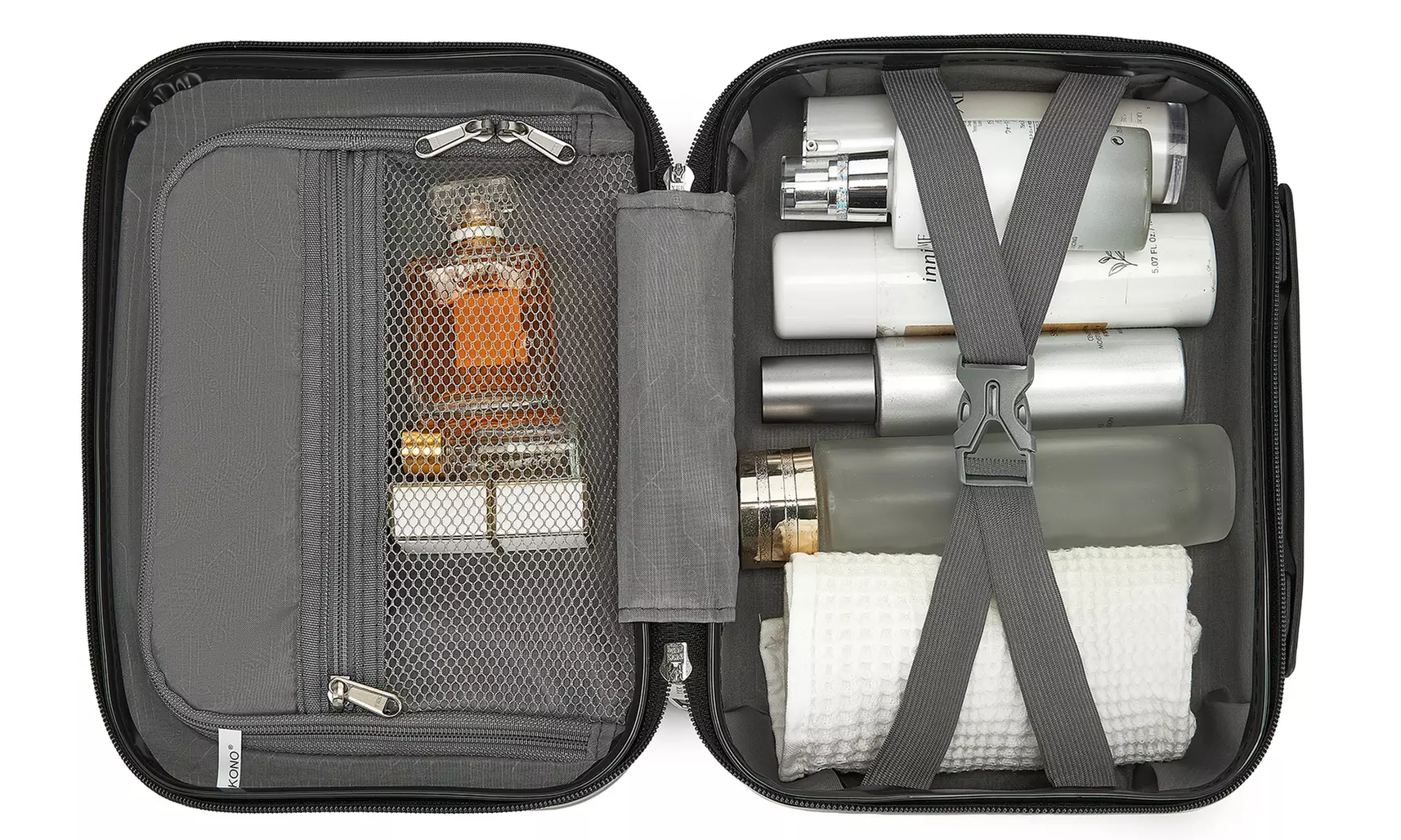 KONO Hardshell Luggage Set with TSA Lock and 360° Spinner Wheels