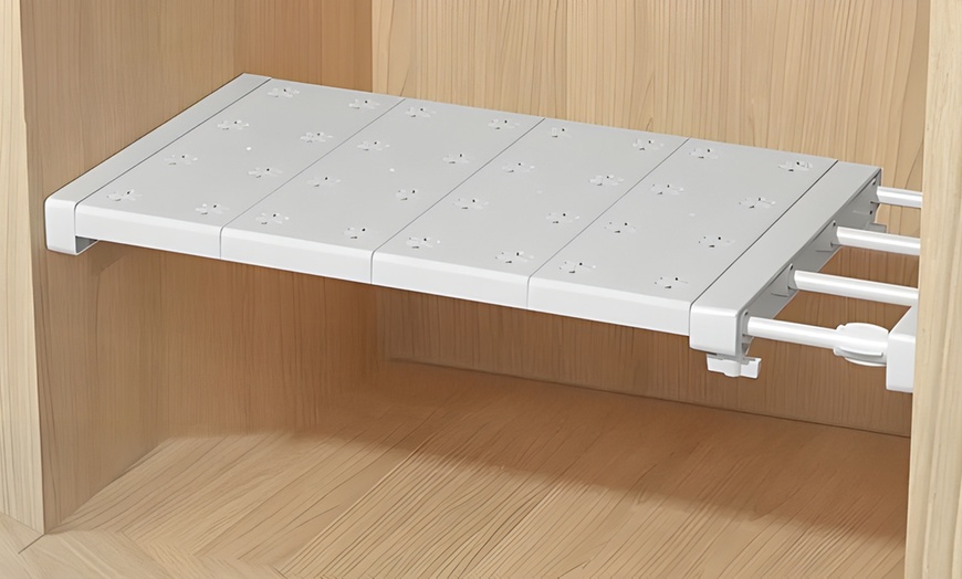 Image 1: Mensola allungabile regolabile